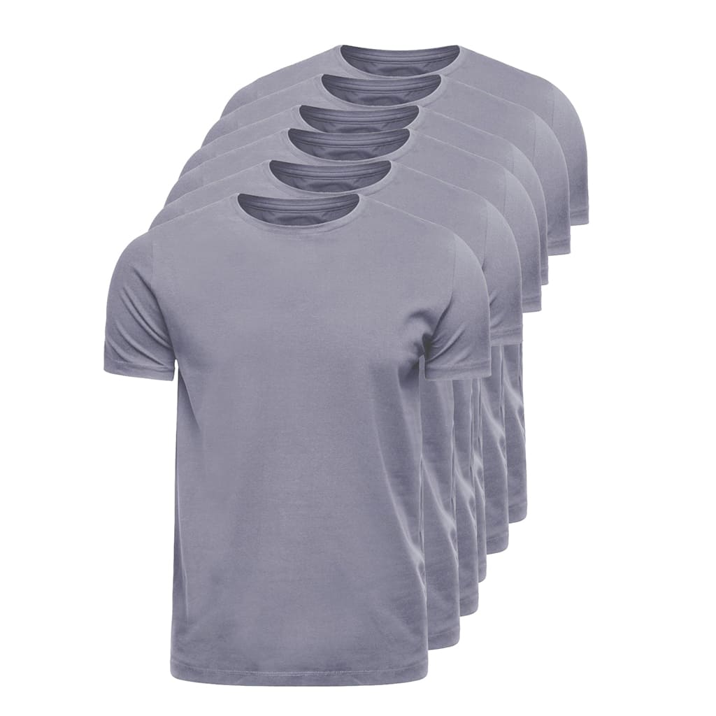 Kit 6 Camisetas Pima Premium