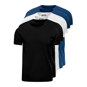 Kit 6 Camisetas Algodão Egípcio